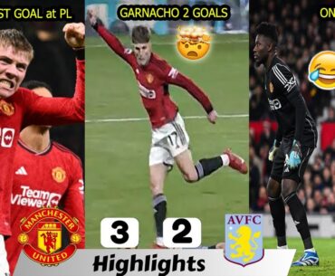 Manchester United Vs Aston Villa 3-2 All Goals & EXTENDED Highlights 🔥