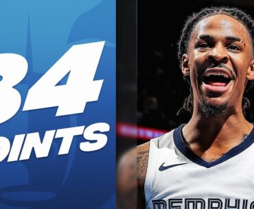 Ja Morant Scores 34 PTS In 35 Minutes! | December 19, 2023