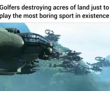 FALLING DOWN MOVIE IS GOLFERS WORST ENEMY CAW CAW