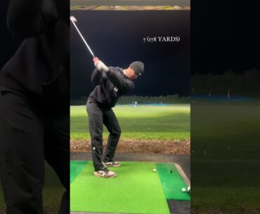 14 HANDICAP FULL BAG DISTANCES! *Trackman* #golf #trending #viral #golfshorts #shorts