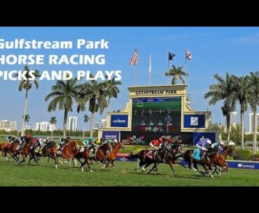 Gulfstream Park Horse Racing Picks and Plays