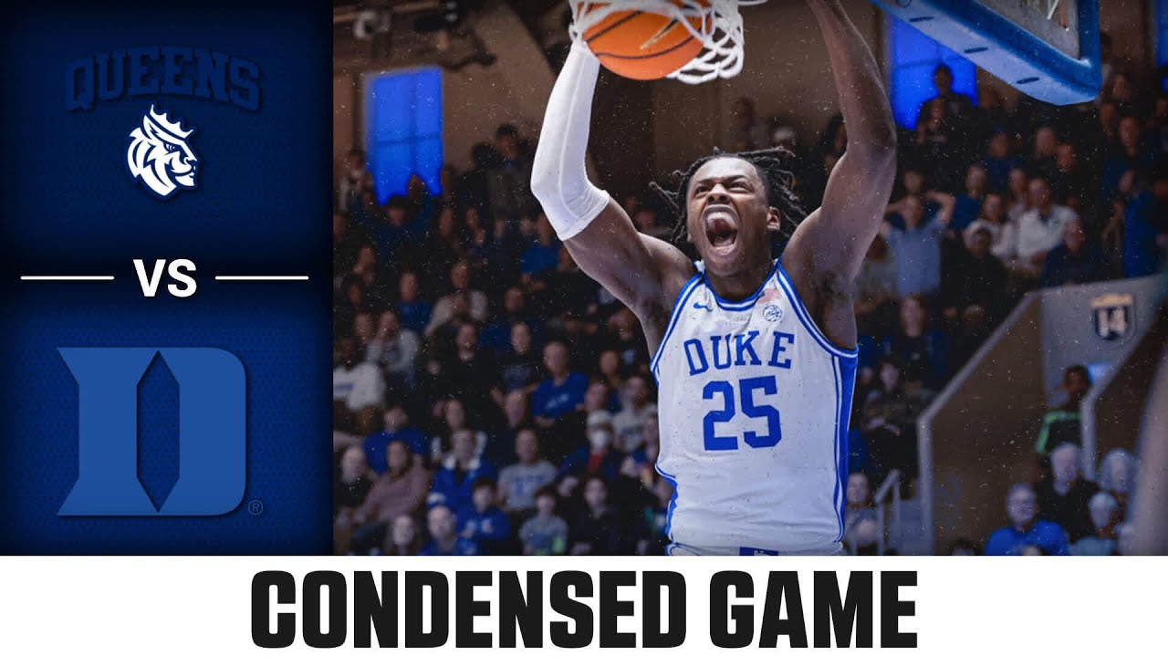 Queens vs. Duke Condensed Game | 2023-24 ACC Men’s Basketball Queens vs. Duke Condensed Game | 2023-24 ACC Men’s Basketball