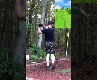 Otaru Country Club Old Course- Hole 9 #Shorts #Golf #Golfing #SimGolf #GarminR10 #GolfSimulator #fyp