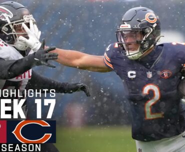 Atlanta Falcons vs. Chicago Bears Game Highlights | NFL 2023 Week 17