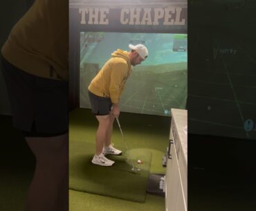 The comebacks always sometimes maybe! #golfsimulator #golf #golfer #golfaddict #golfing #indoorgolf
