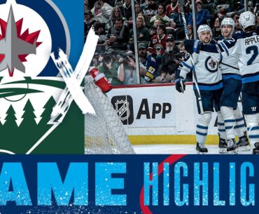 Minnesota Wild vs. Winnipeg Jets - Game Highlights