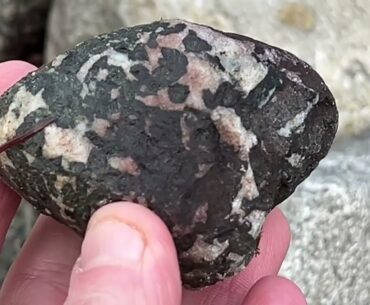 Even the garbage dump can have rock treasures especially around here The Bella Coola Garbage Dump