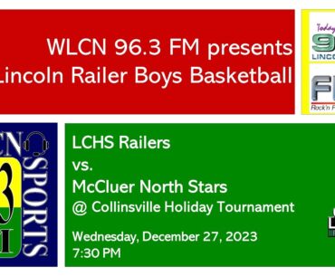 12/27/23 - LCHS Railer boys basketball vs. McCluer North @ Collinsville Tourney