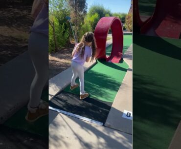 Mini Golf Accidental Trick Shot Golfland Sunsplash Mesa Arizona