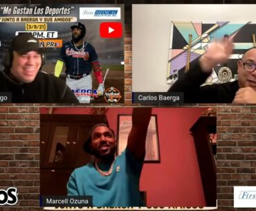Carlos Baerga Entrevista a Marcell Ozuna en Mar 9 2021