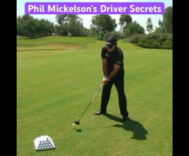 Phil Mickelson's Driver Secrets #golf #short