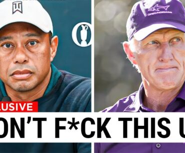 Tiger Gives Greg Norman An Ultimatum As Pressure Mounts..