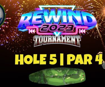 Master, QR Hole 5 - Par 4, EAGLE - Rewind 2023 Tournament, *Golf Clash Guide*