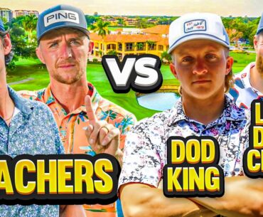 9-hole match: Martin Borgmeier and DOD take on the boys...