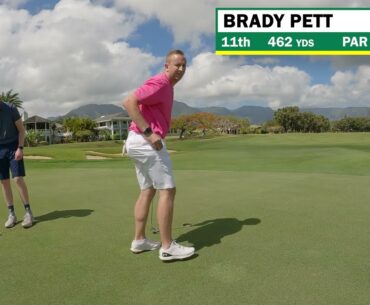Full Round of Golf Played at Princeville Makai Golf Club in Kauai, Hawaii on 14 June 2022