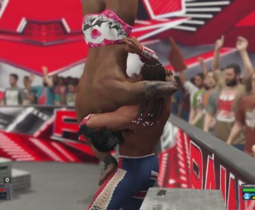 BRITISH BULLDOG VS CAMERON JOHNSON (EXTREME RULES IRONMAN)