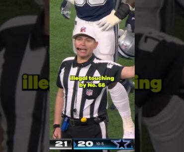Controversial penalty at end of Lions-Cowboys game #shorts