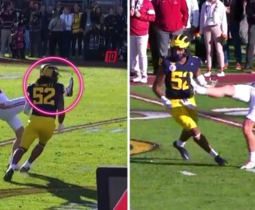 Alabama Robbed Of First Down After Rose Bowl Referees Miss Blatant Special Teams Penalty On Michigan