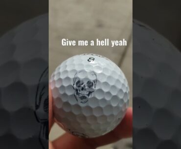 Found in the woods: A STONE COLD golf ball #shorts #golf #sports #wwe #prov1 #losangeles