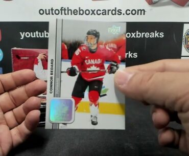 Out Of The Box Group Break #14,275- 2023 UD Team Canada Juniors (2 BOX) “Letter” Random