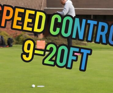 Putting Distance control 9 -20ft perfecting speed, from the home of AimPoint Express.