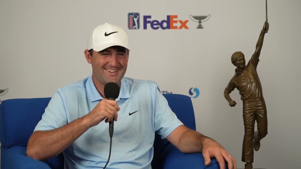 Scottie Scheffler Wednesday Press Conference 2024 The Sentry Player of