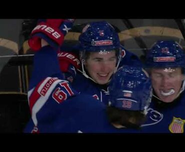 2024 World Juniors | U.S. Defeats Latvia, 7-2, in World Juniors Quarterfinals