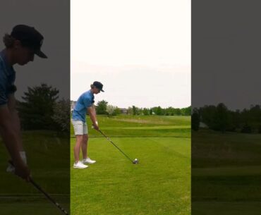 Micah Morris' brother Josiah versus his college teammate Parker #golf shorts