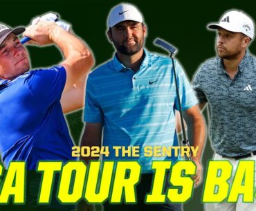 The PGA Tour is BACK! | 2024 SENTRY MEGA PREVIEW - Picks, Storylines, One & Done | The First Cut Pod