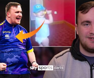 "It's where it all started" 🥺 | How Luke Littler got into darts