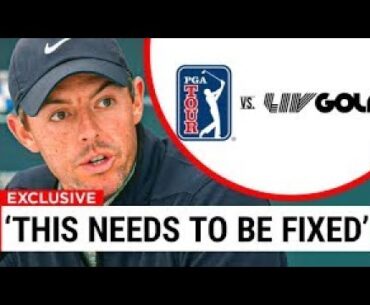 Rory McIlroy Gets DESPERATE For A LIV x PGA Compromise..
