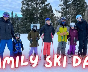 First family ski day of the season!