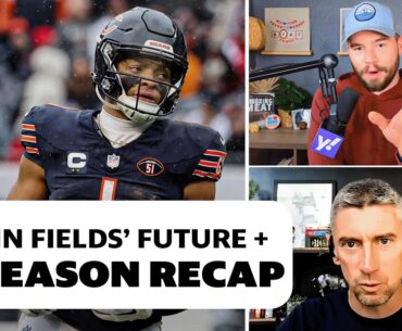 The 10 things we care most about from the 2023 fantasy season + Justin Fields' future | Yahoo Sports