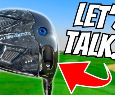 Callaway's BIG PROBLEM With The New 2024 Paradym AI Smoke Driver!