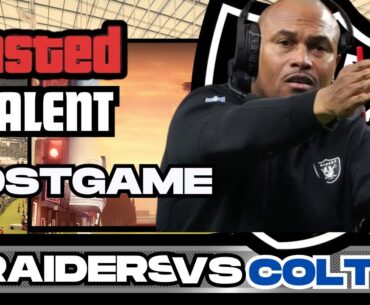 raiders vs colts post-game rant line