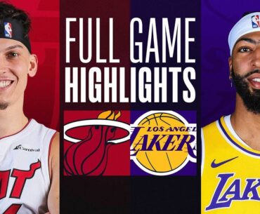 HEAT at LAKERS | FULL GAME HIGHLIGHTS | January 3, 2024