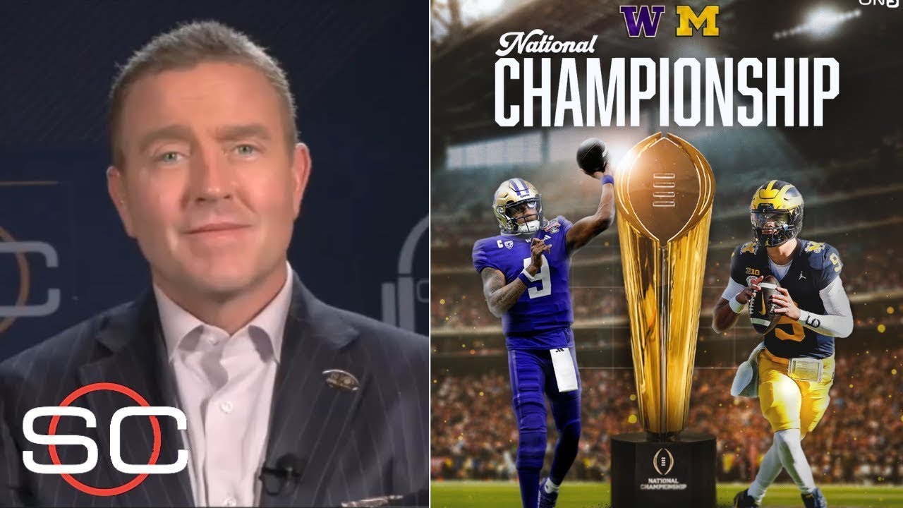 ESPN SC Washington vs Michigan in2024 College Football National