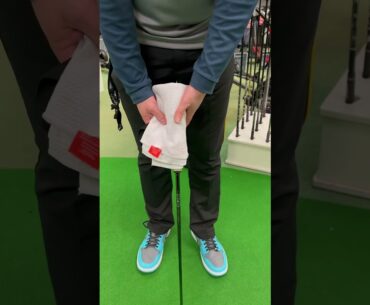 Towel putting drill #shorts