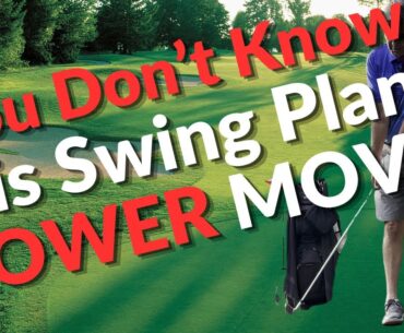 Your Swing Plane will lose Power and Distance until you learn this