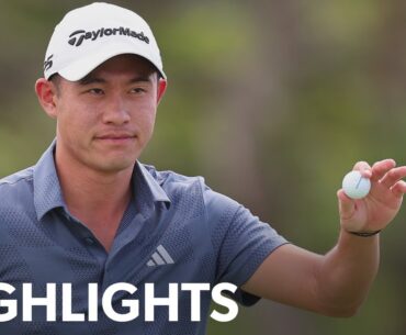 Collin Morikawa shoots 8-under 65 | Round 1 | The Sentry | 2023