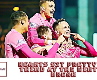 Hearts sit pretty in third after latest away win