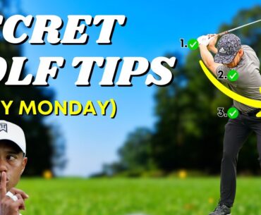 Transition in the GOLF SWING | SECRET GOLF TIPS | Every Monday (GOLF SERIES)