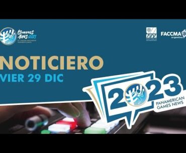 Noticiero de la segunda jornada / Juegos Macabeos Panamericanos Buenos Aires 2023
