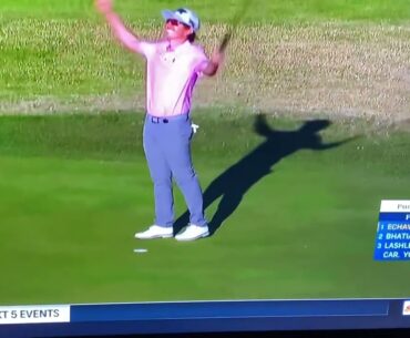 Nico Echavarria wins the Puerto Rico Open 2023 ⛳️🎊🎉 3-5-23