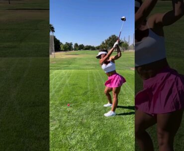 Jazmyn #golf #golfswing #shorts