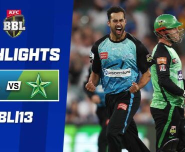 Adelaide Strikers v Melbourne Stars | BBL|13