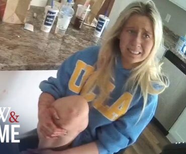 Bodycam: Wisconsin Woman Stabbed Boyfriend 19 Times with Scissors While He Slept