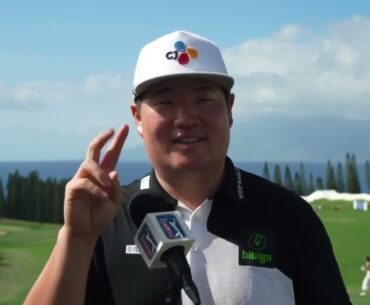 Sungjae Im Korean Friday Day 2 Flash Interview 2024 The Sentry © PGA Tour