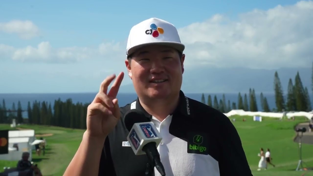 Sungjae Im Korean Friday Day 2 Flash Interview 2024 The Sentry © PGA Tour Sungjae Im Korean Friday Day 2 Flash Interview 2024 The Sentry © PGA Tour