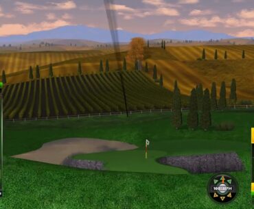 Golden Tee Great Shot on Bella Toscana!